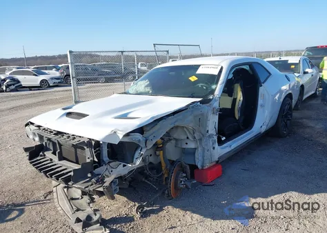 2021 Dodge Challenger R/T Scat Pack из США, поврежденный, VIN 2C3CDZFJ1MH627589